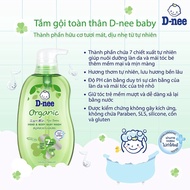 Sữa Tắm Gội Toàn Thân Dnee Pure Thái Lan 380ml - Dưới 3 Tuổi