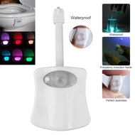 1 PCS Smart Motion Sensor Toilet Seat Smart Motion Sensor Night Colors Waterproof Backlight For Bathroom LED UV Human Induction Lighting Lamp Light WC