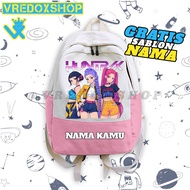 HUNTER X KPOP DEMOND HUNTER KIDS BACKPACK CHILDREN'S SCHOOL POCKET/ FREE NAME