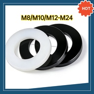 Plastic gasket, insulating gasket, black/white nylon gasket PA66 plastic M8/M10/M12-M24 【DX-TH】