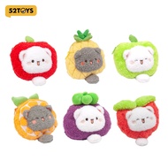 52TOYS DODOWO Peachy Meow Fluffball Series Blind Box Figure Toy（Whole Set）