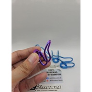 GR5 TITANIUM | TITANIUM HELMET HOOK | UNIVERSAL FIT