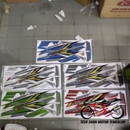 Stiker sticker body stripe cover set (2) honda wave125s wave 125s wave 125i wave125i TBM
