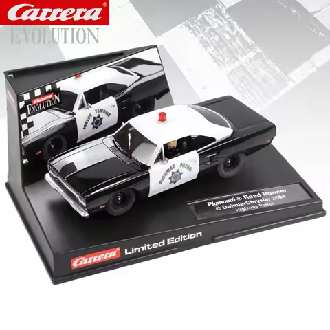 Carrera Slot Car 1:32 Evolution 25787 Plymouth Road Runner Daimler Chrysler 2004 Highway Patrol Limi