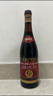 不議價 意大利 紅酒 甜酒 Scamperle Amarone Recioto della Valpolicella Veneto Classico Italy 1982