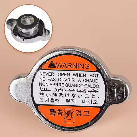 1.1 Bar Radiator Cap Silver Fit for Honda CBR1000RR 600RR Shadow Phantom 750 RVF750R