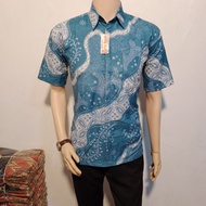 Abstract batik shirt soft original arta batik super CODE 007 l modern batik l fine embroidered batik