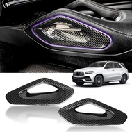 Center Console Side Armrest Trim Protective Cover Compatible with Mercedes Benz GLE W167 Coupe C167 