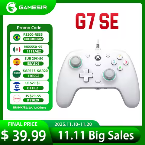 100% Original GameSir G7 SE Xbox Gaming Controller Wired Gamepad for Xbox Series X S, XSS XSX Xbox O