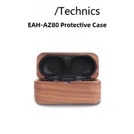 Panasonic AZ80 AZ100 True Wireless Earphone Protective Case Vintage High-End Wooden Shell Digital Ac
