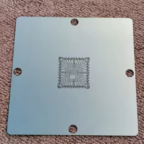 BGA Stencil For SRKMA FH82HM570 SRKM2 SRKM3 SRKM5 SRKM6 SRKMB SRH8W SRJ7X Direct Heating 90x90mm Pla