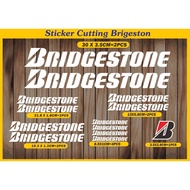 Bridgestone cutting sticker Fixie mtb Frame sticker