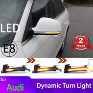 for Audi A4 A5 S4 S5 B8 A6 S6 C6 A8 S8 Q3 SQ3 A3 8P Dynamic Scroll LED Turn Signal Light Rearview Mi