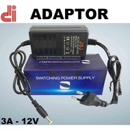 3 Ampere 12 DC AC Adapter 3A - 12V Adapter 12V 3A CCTV Adapter