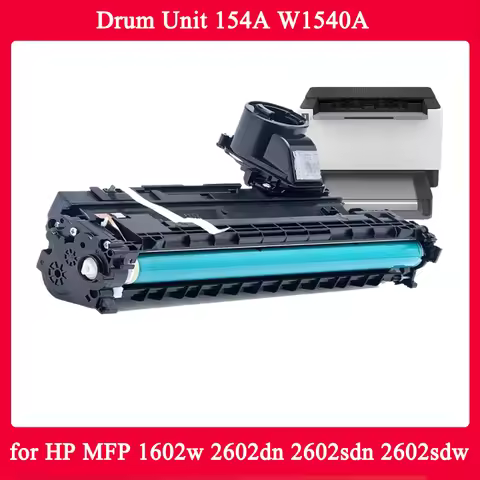 Drum Unit 154A W1540A for HP Laser Printer 1502 2502 MFP 2602sdn 2602dn 1602w Swd Printers 1pc 154A 