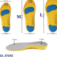 ` L0 Insole Alas Sepatu Olahraga Lari Basket Voli Memory Foam Gel