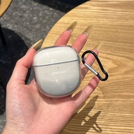 Rõ ràng trường hợp bìa cho tai nghe Bose QuietComfort Ultra / Ultra 2(2025) Earbuds chống sốc Bảo vệ