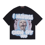 [HOT] KKONTENER DOJA CAT ""AGORA HILLS" OVERSIZE TSHIRT BLACK