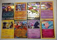 M68 雷伊貝 Jolteon Promo $100 超級路卡利奧 Mega Lucario ex DR $70 巨锻匠 Tinkaton Cosmo SV Promo 特典卡 $80 皮皮 Clef