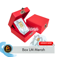 Box Emas Antam Premium / Kotak Emas Antam / Kotak Emas Antam Vinyl Jahit Manual Produk Lokal