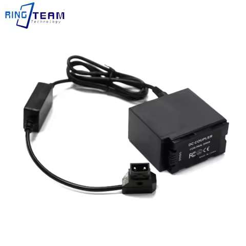 D-TAP Power Cable to D54S Dummy Battery D54S DC Coupler for CGA-D54 AG-DVC180A AG-DVC30 CGA-D54SE / 