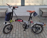 mint T9b BROMPTON小布款式16"9速改件摺合單車