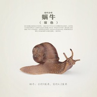 Tongde Simulation Snail Model Animal Toy Soft Animal Model Children's Cognitive Educational Toy