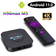 FVBGNHBVCS H96Max M5 Smart TV Box Android 11.0 1GB 2GB RAM 8GB 16GB ROM Rockchip 3318 4K Ultra HD Video 2.4G WiFi Media Player Set Top Box