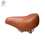 Dovewill Cycle Saddle with Spring Comfortable Wide Cycle Saddle Cushioned Bike Seat Supportive Wide 