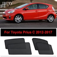 For Toyota Prius C 2012 2013 2014 2015 2016 2017 Custom Car Sunshade Visor Mesh Curtains Side Window