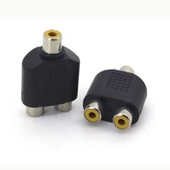 Jack splits AV 1 into 2 - Jack splits 1 female AV jack into 2 female AV jacks