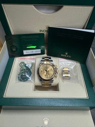 勞力士 Daytona 116503 金鋼 بتاريخ