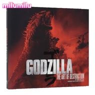 Milu Godzilla ศิลปะแห่งการทำลายหนังสือภาษาอังกฤษดั้งเดิม