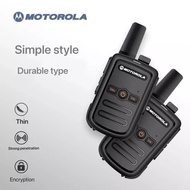 2PCS Motorola C51 Walkie Talkie Long Range 10KM Mini UHF Two Way Radio 5W Outdoor/School/Hotel