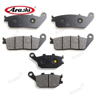 Arashi Motorcycle Front Rear Brake Disc Pads For KAWASAKI Ninja 650 EX 650 2017 2018 2019 2020 2021 