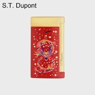 S.T.Dupont 都彭 SLIM7系列 打火機 龍 勃根地紅/黑 27776/27777 勃根地紅/金