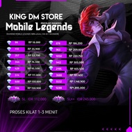 Promo TOP UP DIAMOND MOBILE LEGENDS mobile legends diamond mlbb dm ml murah