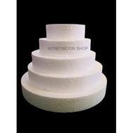 2" Gabus Tapak Hantaran/Poly Foam/Gabus Bulat/Hantaran Kahwin/HIasan Hantaran