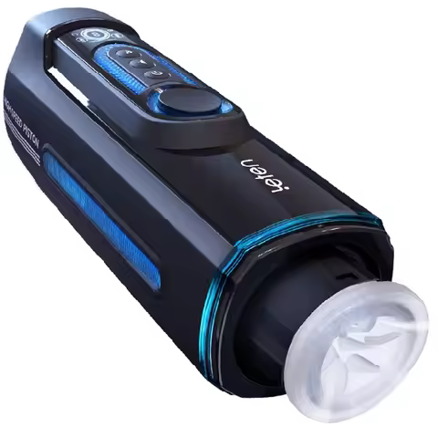 Leten X9 IV Thrusting Piston Cup Automatic Rotation Telescopic Heating With Moaning Vagina Vibrator 