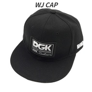 ใWJใDGK Camouflage Hip Hop Skateboard Sunshade baseball cap Flat brim Hat Trendy Mens and Womens Ya