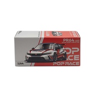 POP RACE 1/64 Scale diecast Honda Civic Type-R TCR FL5 Presentation