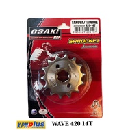 Front Sprocket OSAKI WAVE 420 14T