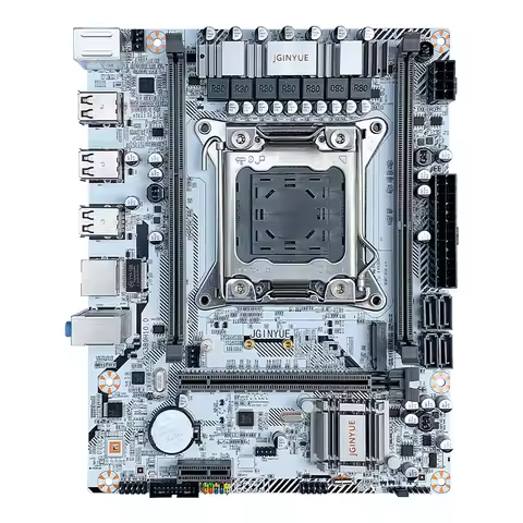 JY-X79M-V3 motherboard LGA2011 pin DDR3 dual channel M.2 NVME equipped with Xeon E5-1620V2 2640 2665