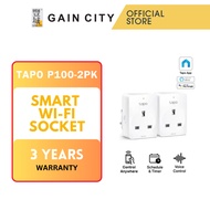 Tp-link Tapo P100 (2pk) Wifi Smart Plug 2 Pack