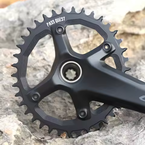 PASS QUEST 110BCD Chainring 4-Bolt GRX Round/Oval 36T-52T Chain Wheel for SHIMANO GRX FC-RX810/FC-RX