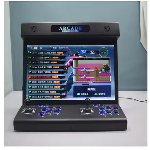 22 Inch LCD Arcade Bartop S812 3D H3 Pandora Box 23000 in 1 Double Joystick Button Arcade Machine wi