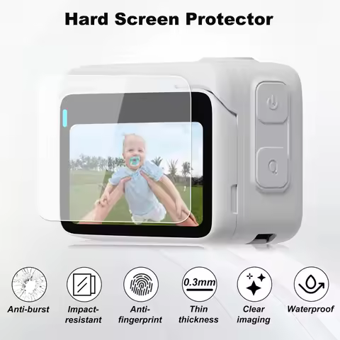 Crystal Clear & Highly Responsive For insta360 Go Ultra HD Tempered Glass Screen Protector For Insta