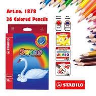 Stabilo SWAN Color Pencil | Colour Pencil  36 Long  + New Colour