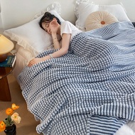 Thickened Blanket Air Conditioning Blanket Nap Office Shawl Blanket Sofa Blanket Thin Bed Coral Fleece Single