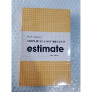 Simplified Construction estimate By: Fajardo